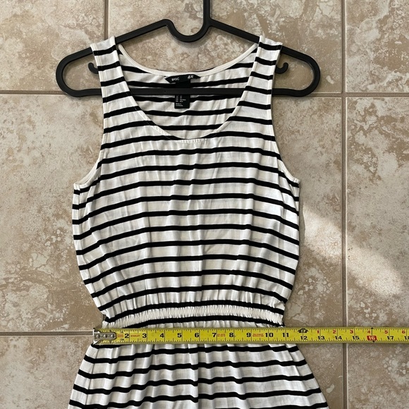 H&M basic striped sleeveless dress - size XS - Picture 6 of 7